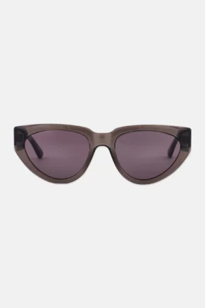 Karl Lagerfeld Women KL6100S 020 Cat Eye Sunglasses, Black