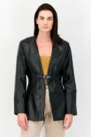 As You faux leather blazer black Kenya