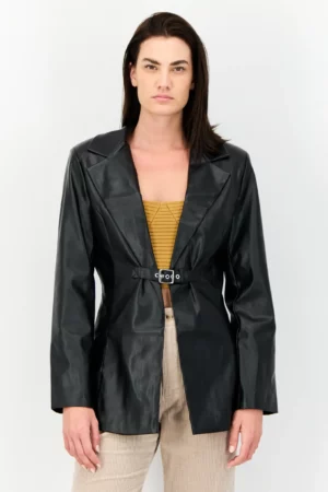 As You faux leather blazer black Kenya