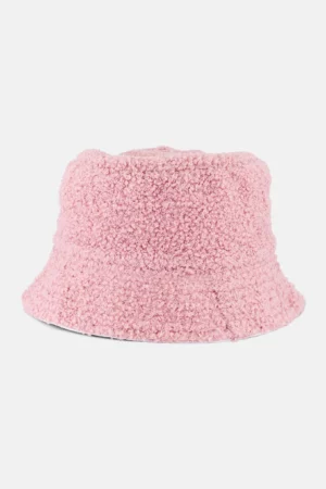 Orly Women Textured Bucket Hat, Pink