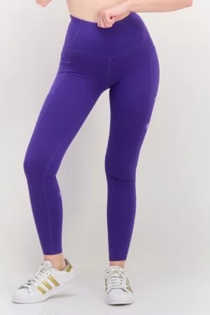 Skechers Women Sportswear Fit Training Leggings, Purple